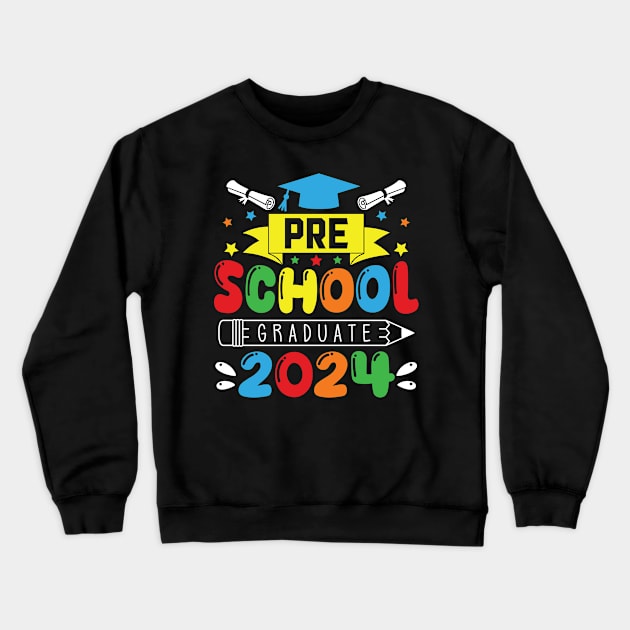 PreSchool Graduate 2024 Preschool Graduation 2024 Crewneck Sweatshirt by sindanke